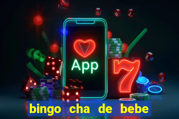 bingo cha de bebe cartelas para imprimir